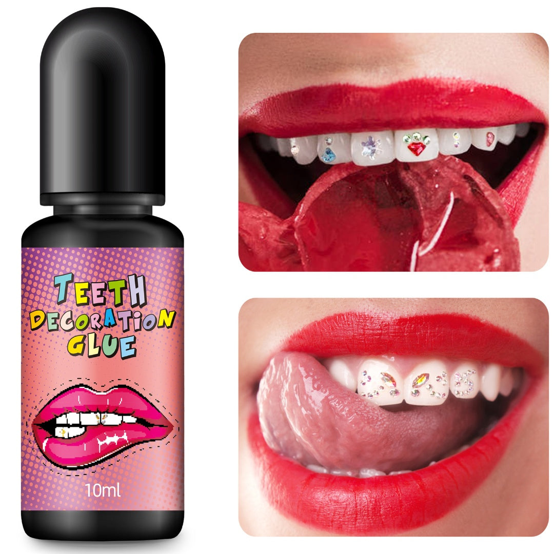 12-Grid Tooth Gem. Kit plus Gem dental glue