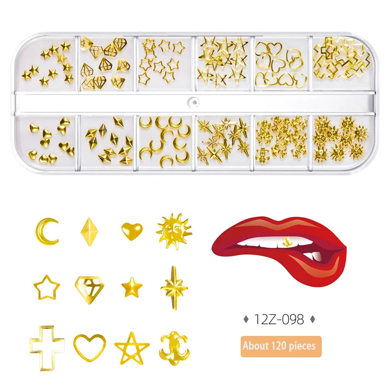 12-Grid Tooth Gem Kit ✨