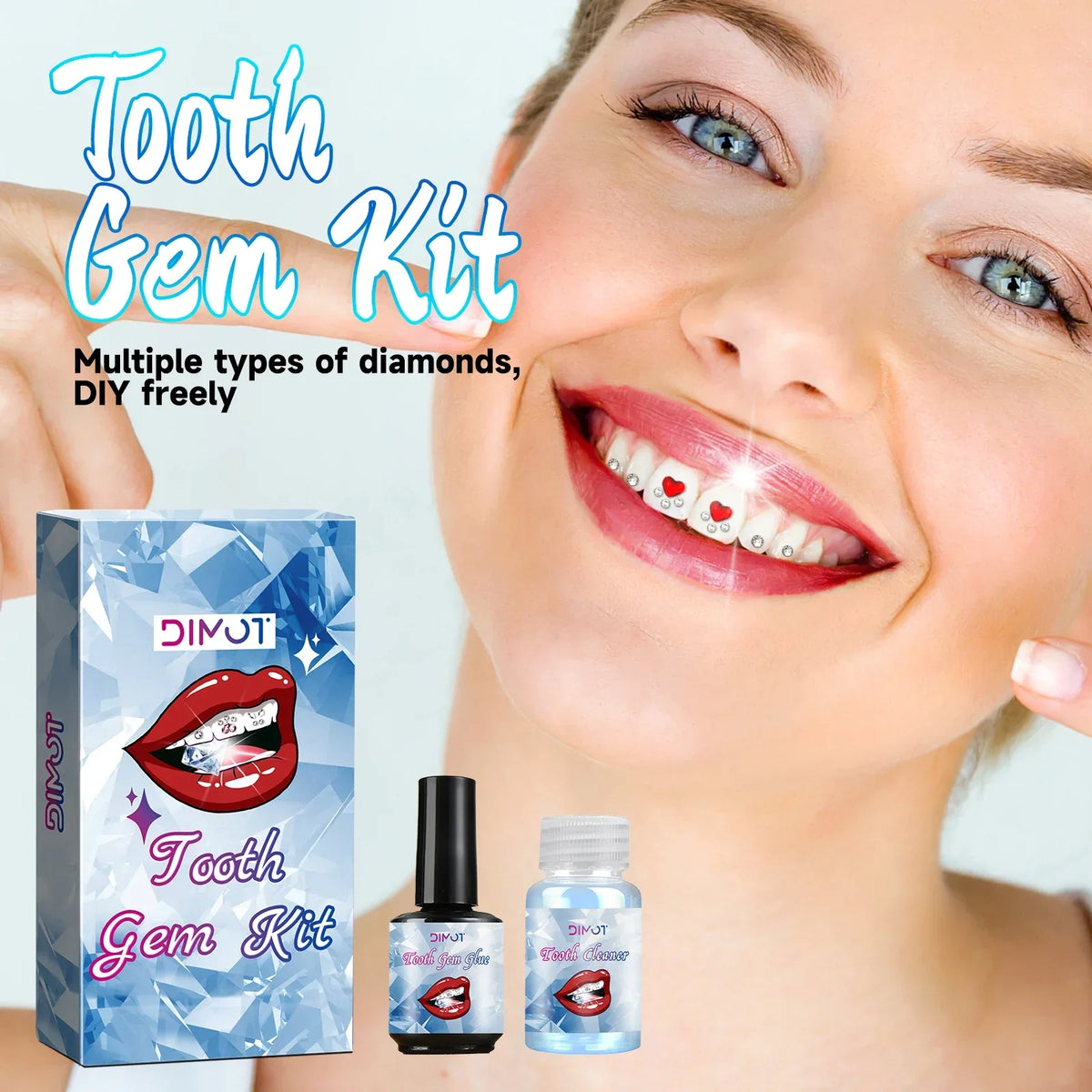 All-in-One Tooth Gem Kit | Crystals, Tools & Adhesive ✨