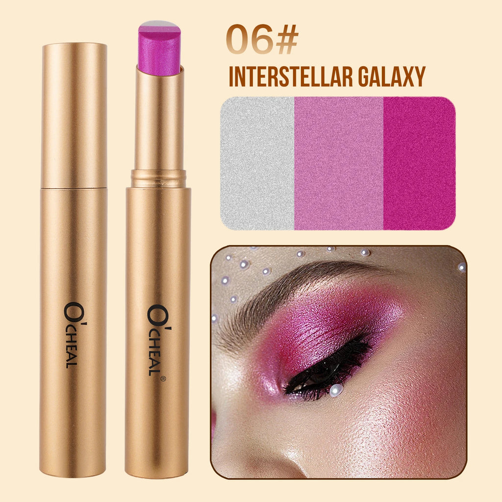 Tricolor Eyeshadow Stick | 3-in-1 Cream Eyeshadow