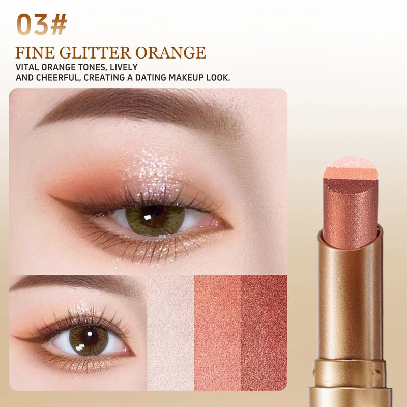 Tricolor Eyeshadow Stick | 3-in-1 Cream Eyeshadow