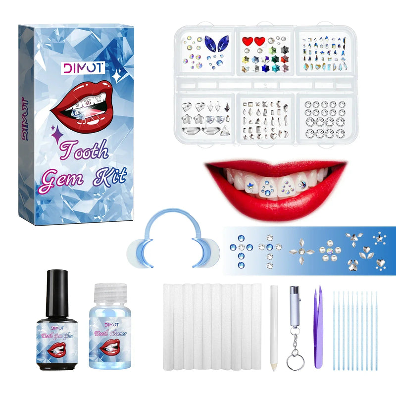 All-in-One Tooth Gem Kit | Crystals, Tools & Adhesive ✨