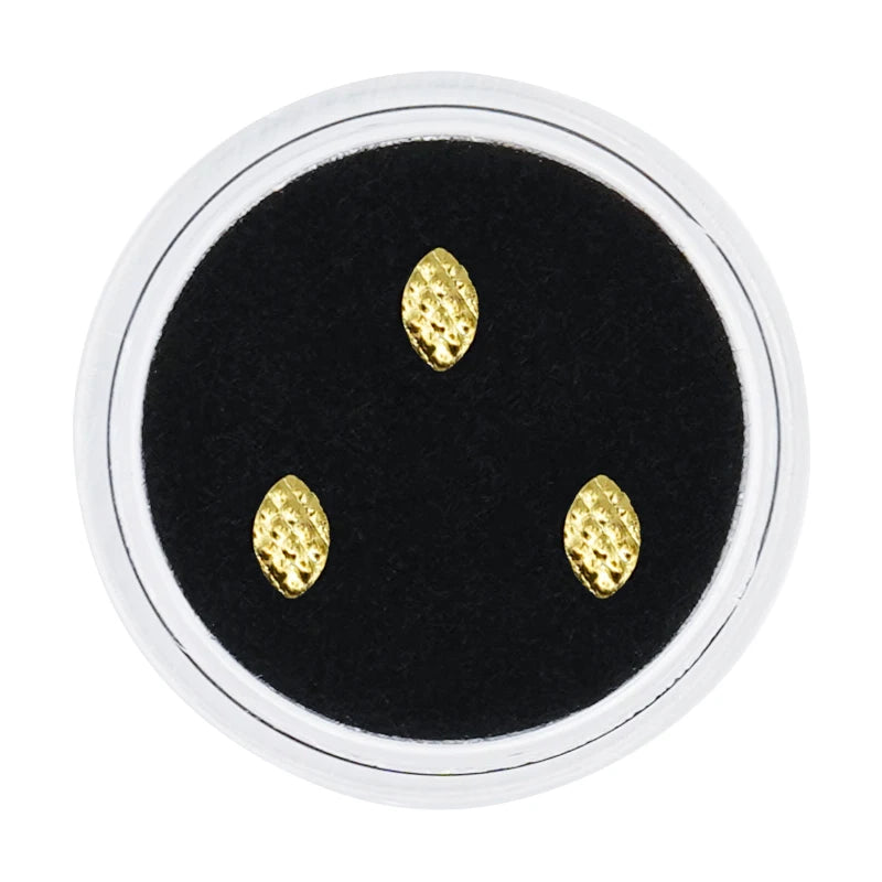 3-Piece Gold Tooth Gem Set ✨