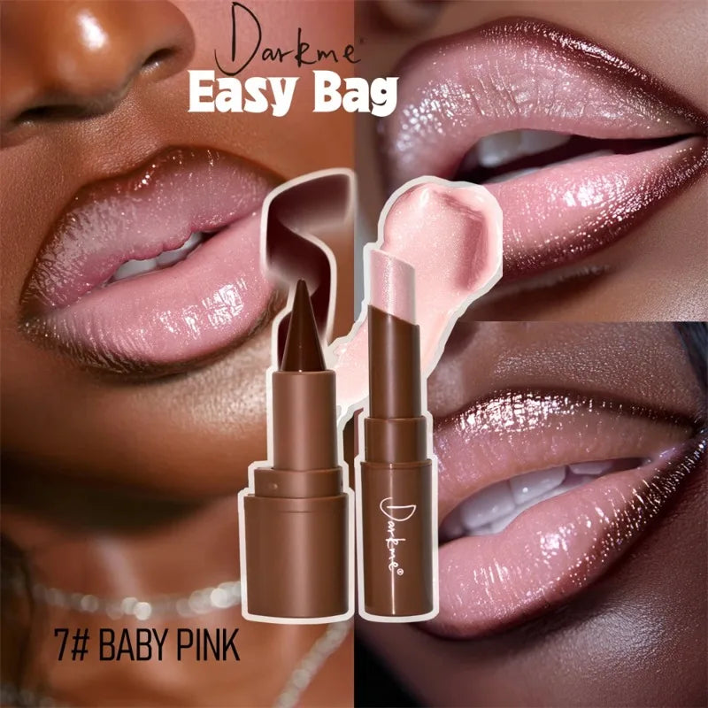 Pearlescent Lip Liner & Gloss Duo | Long-Lasting Lip Combo