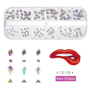 12-Grid Tooth Gem Kit ✨