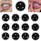 3-Piece Gold Tooth Gem Set ✨