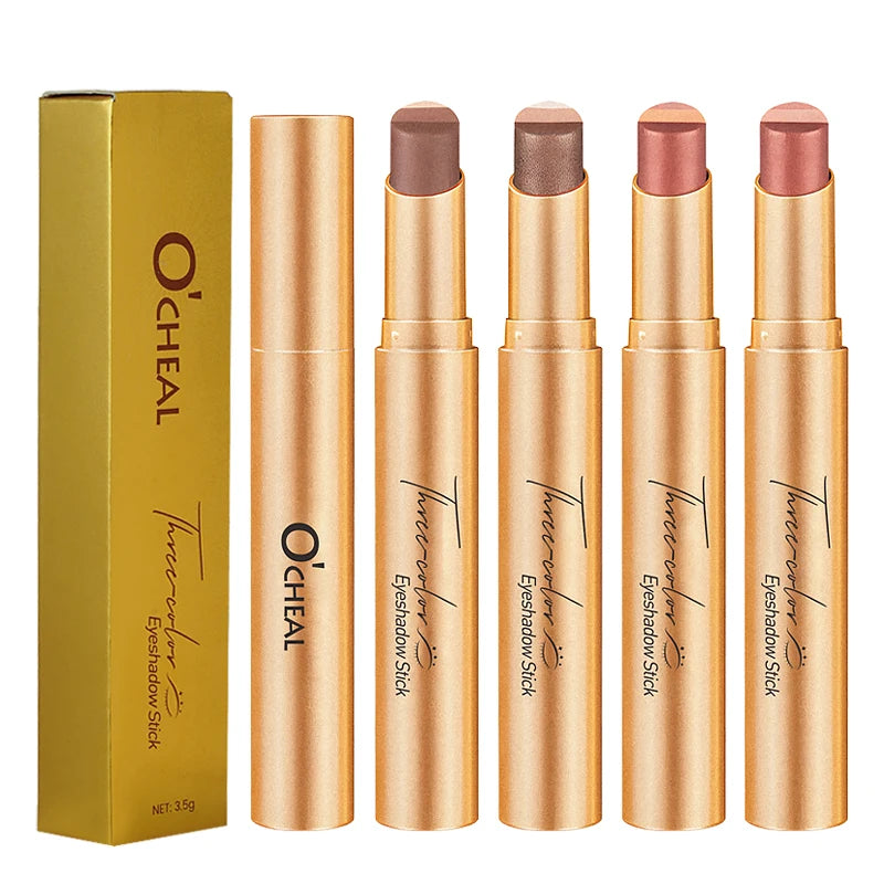 Tricolor Eyeshadow Stick | 3-in-1 Cream Eyeshadow