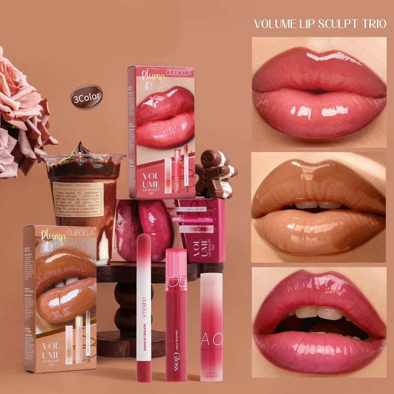 Lip Combo Jam Kit™ 💋 | 3-Piece Lip Sculpt Trio