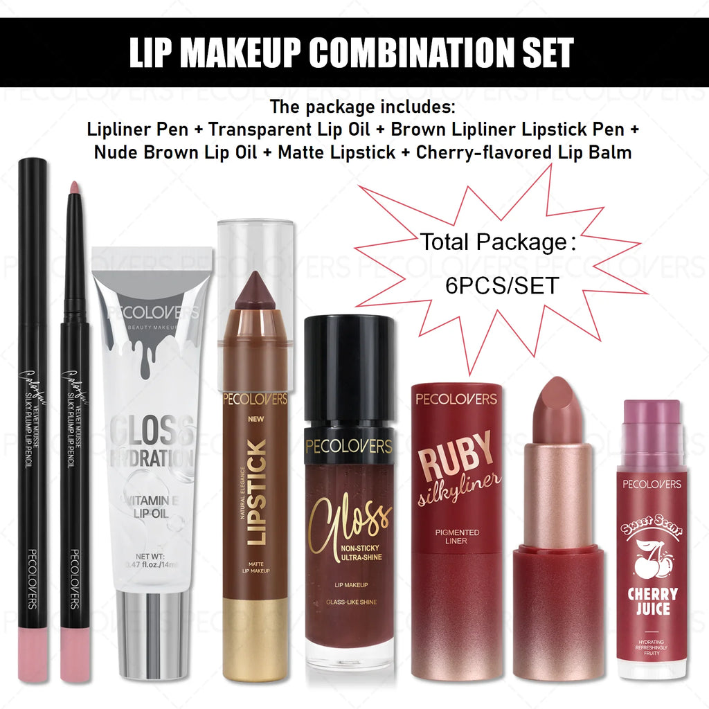 6-Piece Lip Essentials Kit 💋