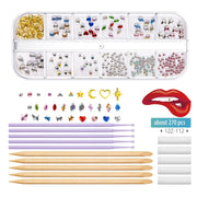 12-Grid Tooth Gem Kit ✨
