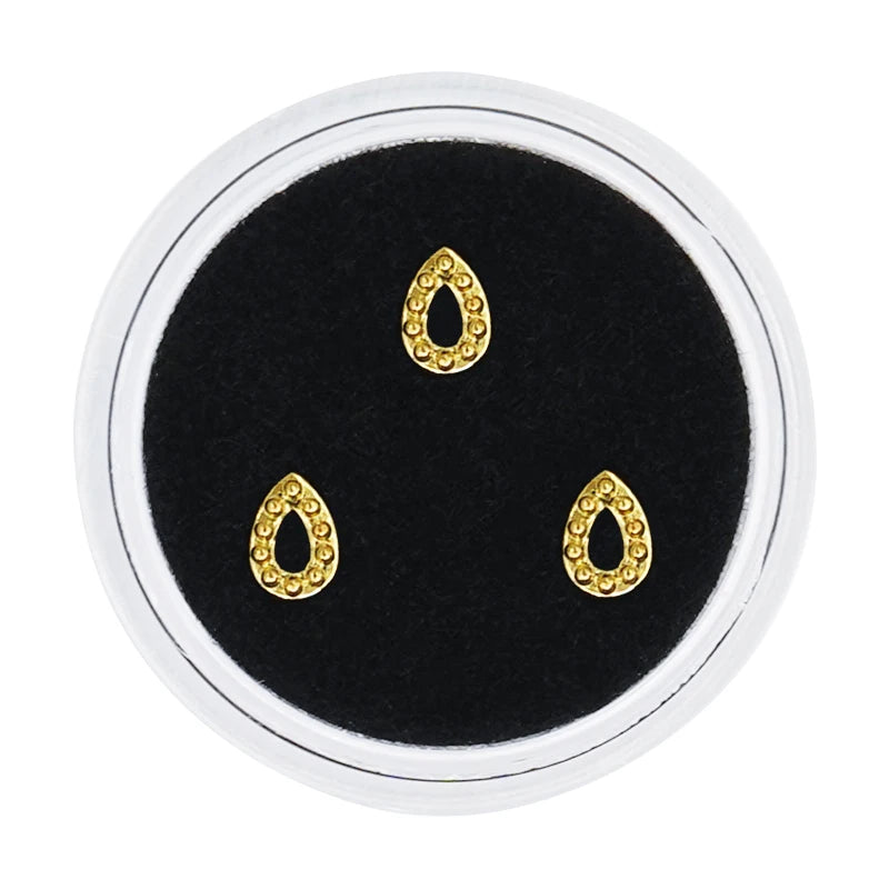 3-Piece Gold Tooth Gem Set ✨