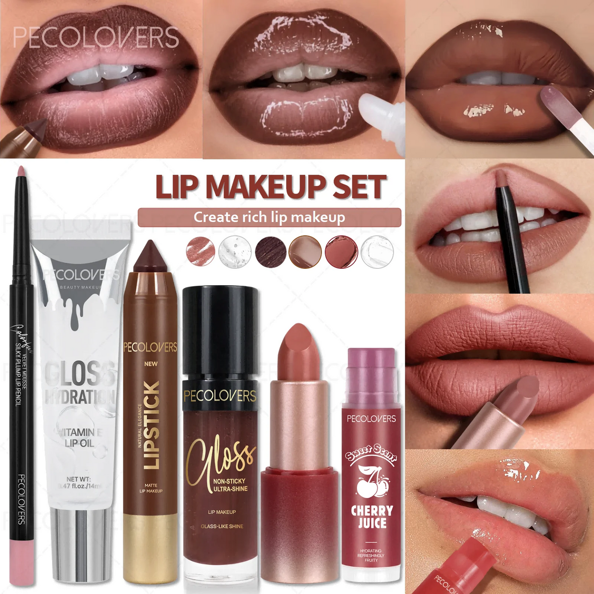 6-Piece Lip Essentials Kit 💋