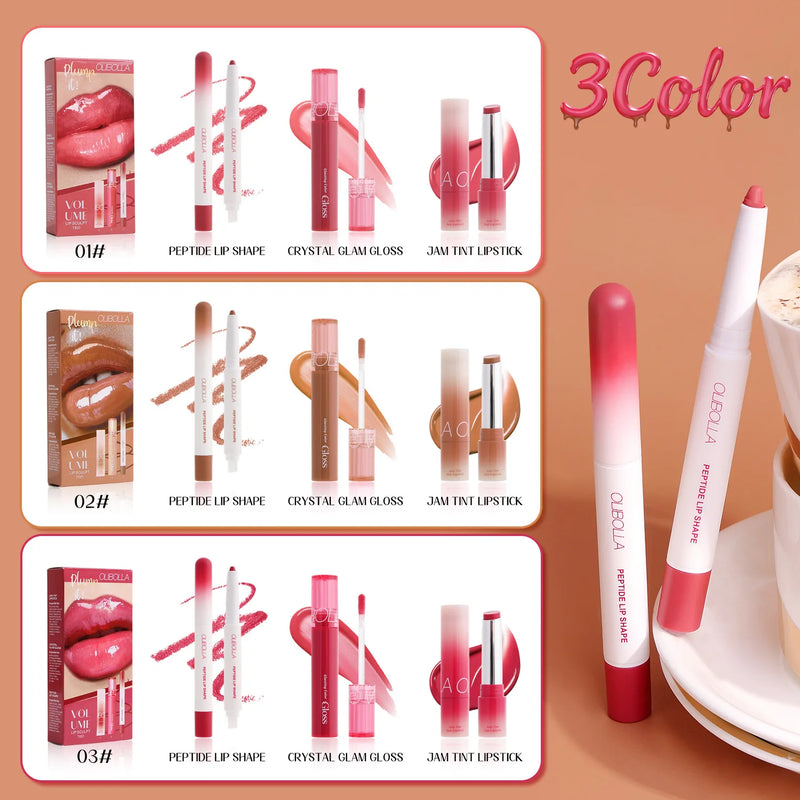 Lip Combo Jam Kit™ 💋 | 3-Piece Lip Sculpt Trio
