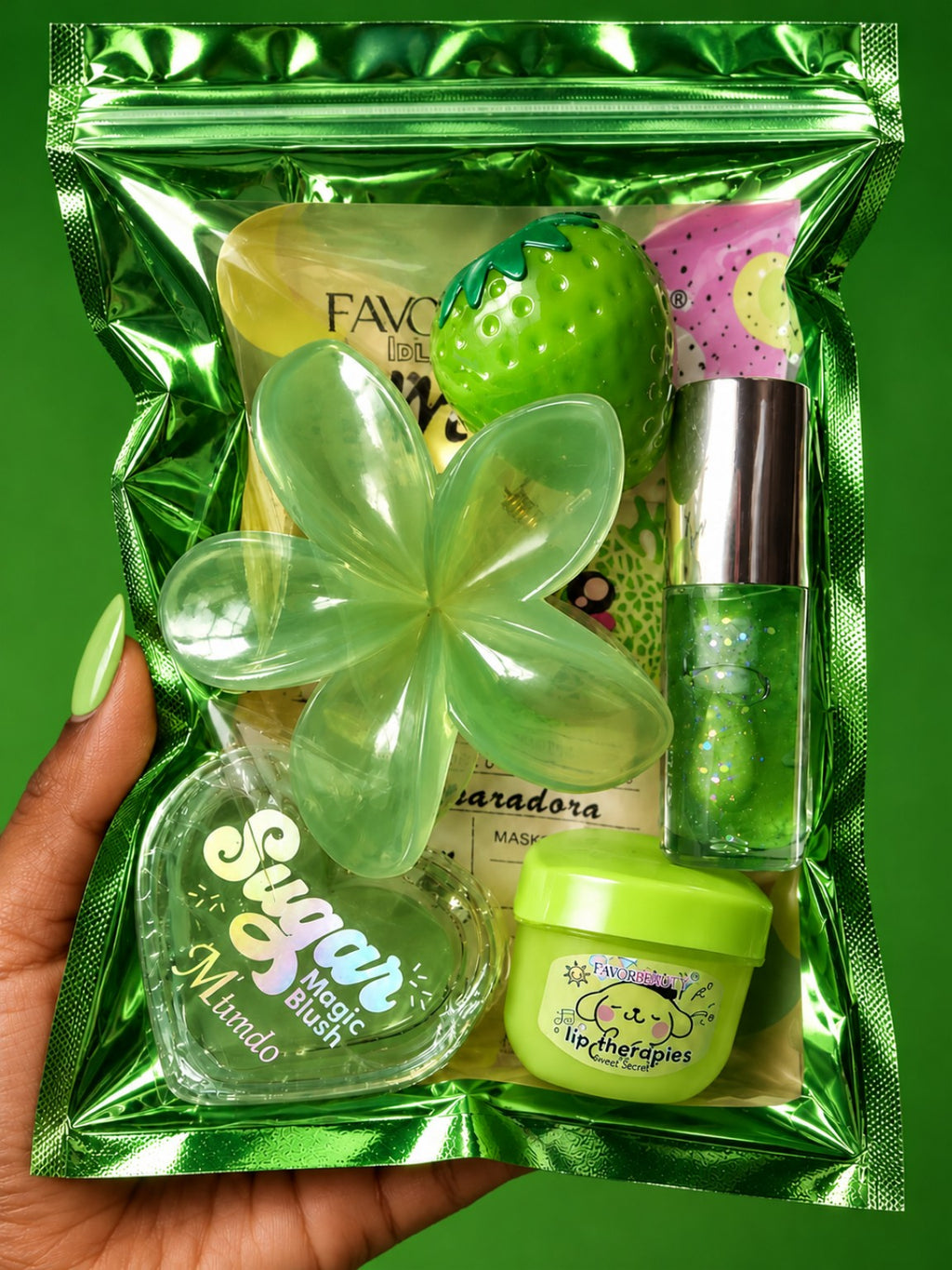 Green Color Pop Beauty Surprise Bundle