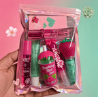 Green 7-Piece Kawaii Surprise Color Lip Gloss Bundle | Houseofsayi