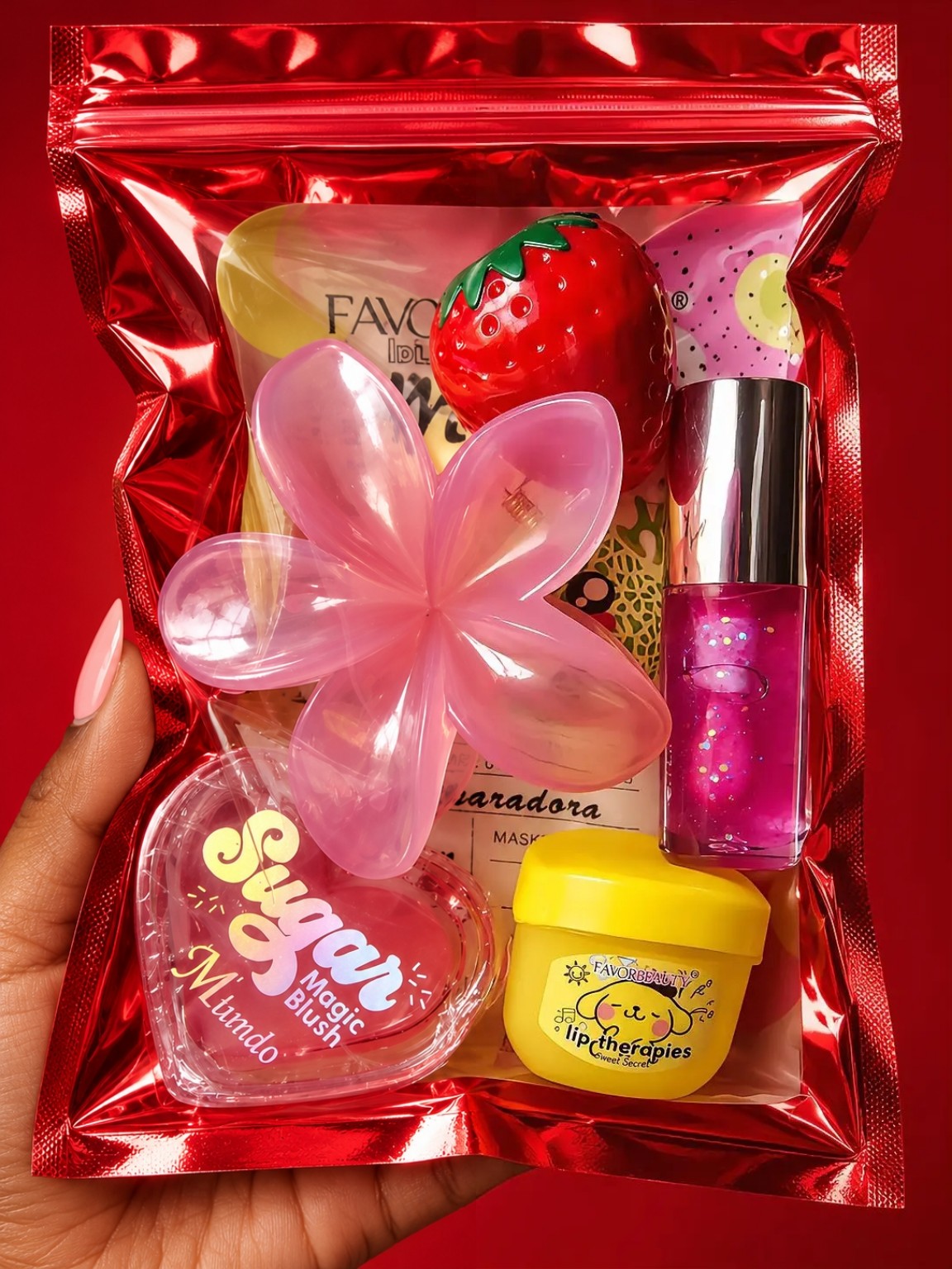 Red Color Pop Beauty Surprise Bundle
