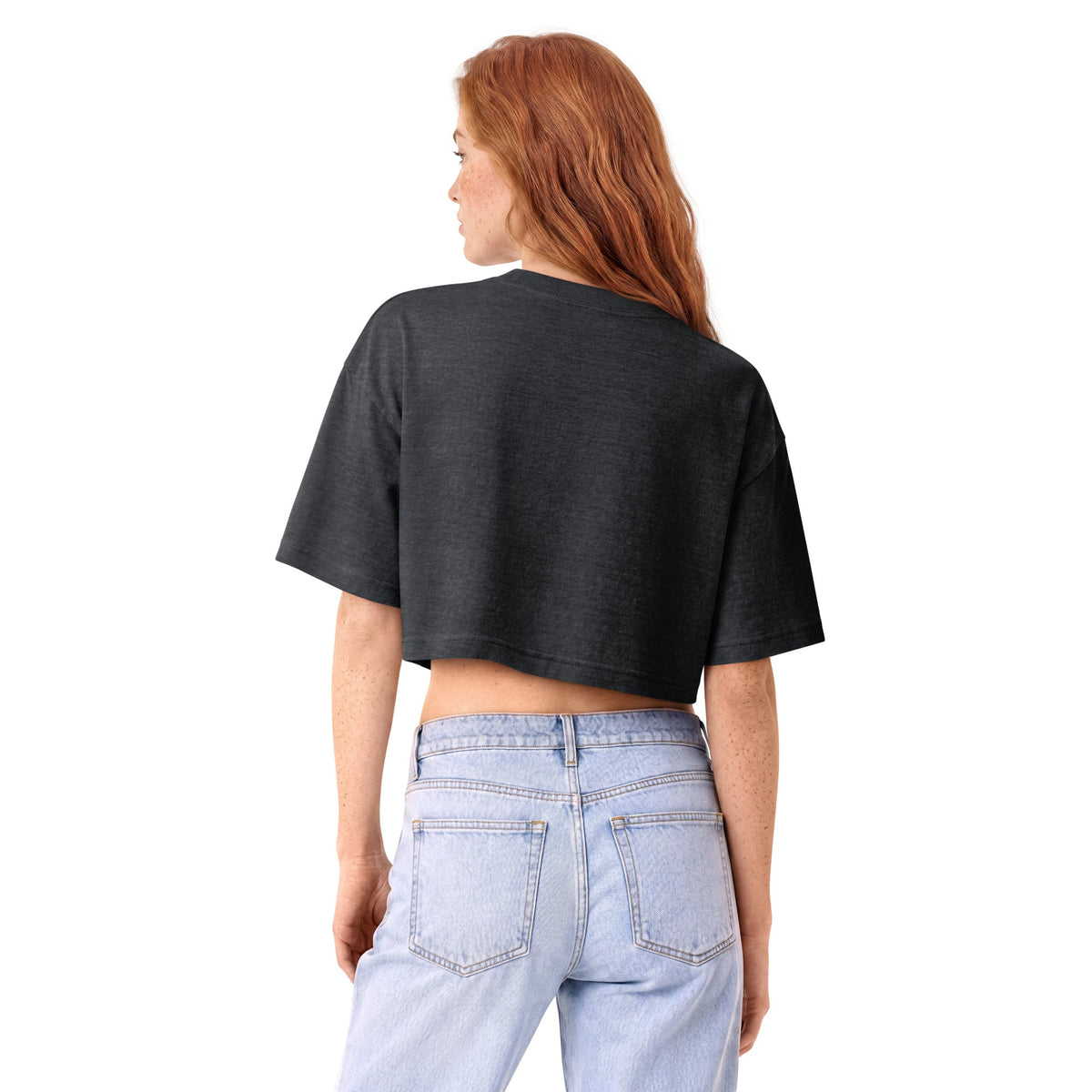 Butterfly Kiss Cropped Tee back mockup